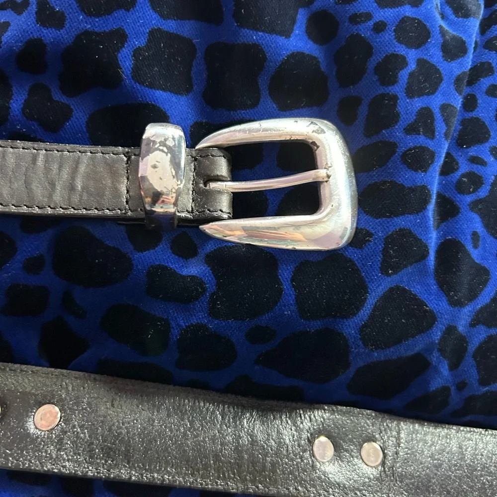 Sentry Black Leather Golf Belt 1996
